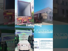 स्थानःशांघाई में कोलोन जहाजः ताइवान मशीन मॉडलः 3 यूनिट कोलोन KL-360 प्लस