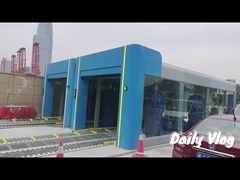 कोलोन डबल कन्वेयर सुरंग कार वाशिंग मशीन की स्थापना पूरी!