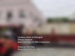 कोलोन KL360-2 डबल-आर्म टचलेस कार वॉशिंग मशीन थाईलैंड में डिलीवरी!