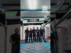 कोलोन तकनीशियन ने फिलीपीन में पूरी तरह से टचलेस कार वॉशर स्थापित और चालू कर दिया है!!